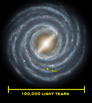Illustration for article titled An amazing photograph of the Milky Way's twin